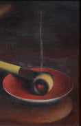 Load image into Gallery viewer, Original Vintage Art Mid Century Still Life Painting from Sweden
