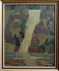 Load image into Gallery viewer, Original Vintage Mid Century Oil Painting from Sweden
