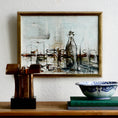 Load image into Gallery viewer, Original Vintage Still Life Oil Painting from Sweden 1974
