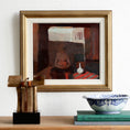 Load image into Gallery viewer, Vintage Mid Century Original Interior Oil Painting from Sweden
