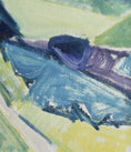 Load image into Gallery viewer, Mid Century Original Landscape Oil Painting from Sweden 1958
