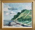 Load image into Gallery viewer, Mid Century Vintage Coastal Oil Painting from Sweden
