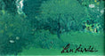 Load image into Gallery viewer, Vintage Original Mid Century Oil Painting Landscape from Sweden
