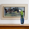 Load image into Gallery viewer, Vintage Original Countryside Landscape Oil Painting from Sweden
