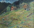 Load image into Gallery viewer, Vintage Art Mid Century Landscape
