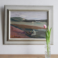 Load image into Gallery viewer, Vintage Art Original Coastal Oil Painting From Sweden
