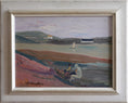 Load image into Gallery viewer, Vintage Art Original Coastal Oil Painting From Sweden
