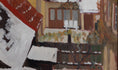 Load image into Gallery viewer, Vintage Mid Century Original Winter Cityscape from Sweden 1961
