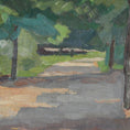 Load image into Gallery viewer, Mid Century Vintage Original Oil Painting 1949
