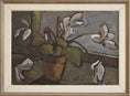 Load image into Gallery viewer, Mid Century Vintage Art Room Still Life Oil Painting from Sweden

