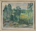 Load image into Gallery viewer, Vintage Art Original Mid Century Landscape Oil Painting from Sweden
