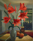 Load image into Gallery viewer, Original Vintage Mid Century Interior Oil Painting from Sweden

