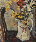 Load image into Gallery viewer, Mid Century Still Life Oil Painting from Sweden
