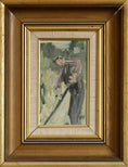 Load image into Gallery viewer, Vintage Mid Century Art Oil Painting From Sweden

