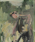Load image into Gallery viewer, Vintage Mid Century Art Oil Painting From Sweden
