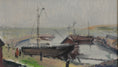 Load image into Gallery viewer, Vintage Mid Century Art Original Oil Painting from Sweden
