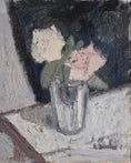 Load image into Gallery viewer, Mid Century Vintage Art Original Still Life Oil Painting from Sweden
