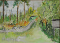 Load image into Gallery viewer, Vintage Art Room Original Landscape Oil Painting from Sweden
