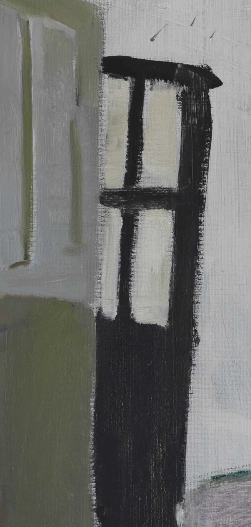 Vintage Art Interior Mid Century Oil Painting From Sweden