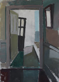 Load image into Gallery viewer, Vintage Art Interior Mid Century Oil Painting From Sweden
