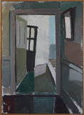 Load image into Gallery viewer, Vintage Art Interior Mid Century Oil Painting From Sweden
