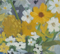 Load image into Gallery viewer, Large 1940's Original Vintage Art Floral Oil Painting from Europe
