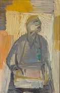 Load image into Gallery viewer, Original Vintage Art Figurative Oil Painting from Sweden
