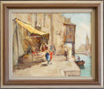 Load image into Gallery viewer, Original Vintage Art Venetian Scene Oil Painting
