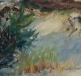 Load image into Gallery viewer, Vintage Art Room Mid Century Coastal Oil Painting From Sweden
