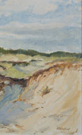 Load image into Gallery viewer, Vintage Art Room Mid Century Coastal Oil Painting From Sweden
