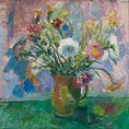 Load image into Gallery viewer, Vintage Mid Century Original 1950's Floral Still Life
