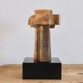 Load image into Gallery viewer, Vintage Mid Century Original Abstract Bronze Sculpture
