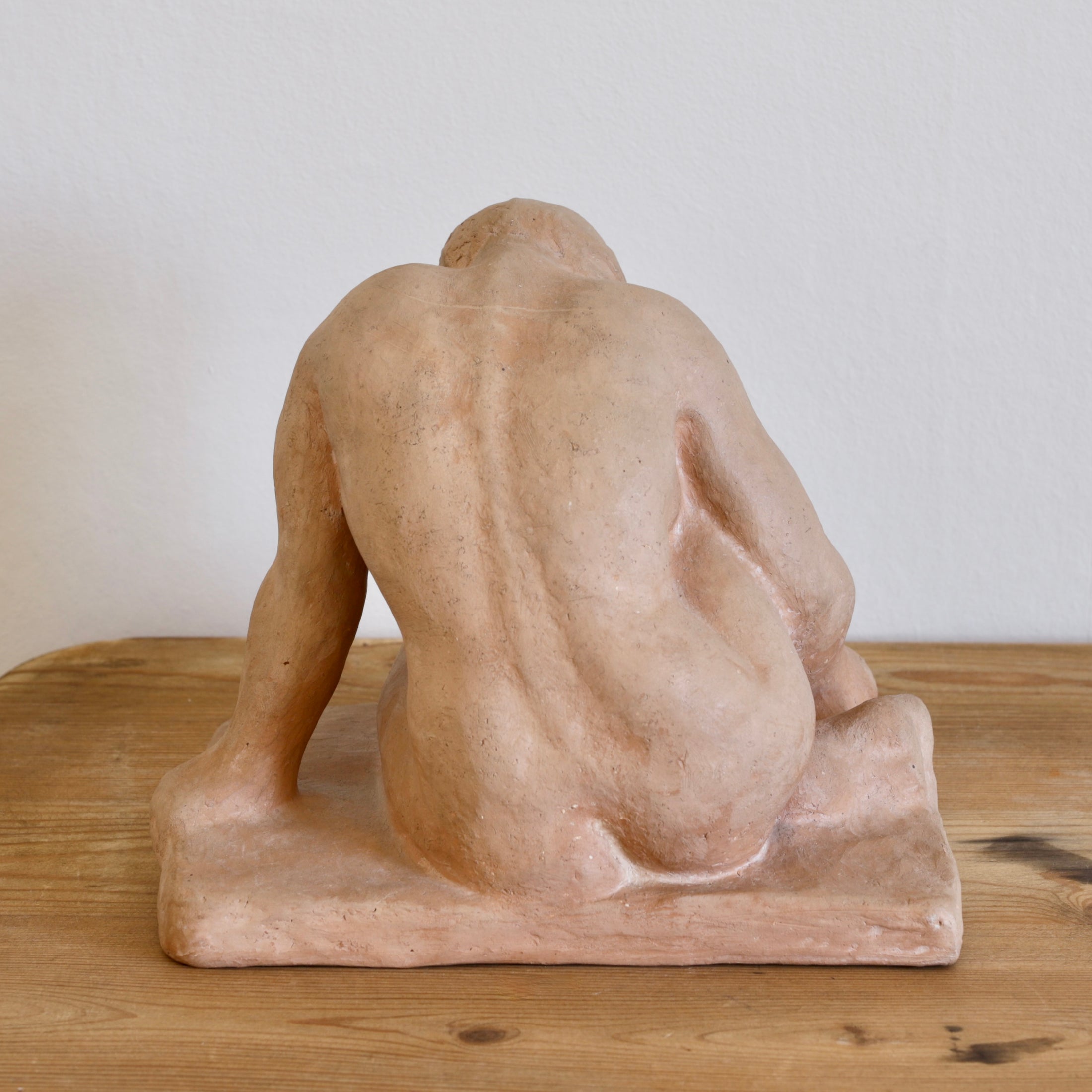 Vintage Original Sculpture of Female Form from Sweden