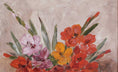 Load image into Gallery viewer, Mid Century Original Still Life of Gladiolus from Sweden
