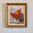 Load image into Gallery viewer, Mid Century Original Still Life of Gladiolus from Sweden
