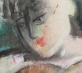 Load image into Gallery viewer, Expressive Vintage Portrait Painting from Sweden

