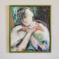 Load image into Gallery viewer, Expressive Vintage Portrait Painting from Sweden
