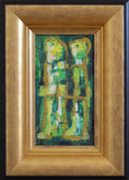 Load image into Gallery viewer, 1960s Mid Century Abstract Oil Painting From Sweden
