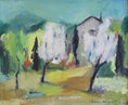 Load image into Gallery viewer, 1940's Mid Century Vintage Oil Painting of Paris By Listed Artist F Lundqvist
