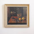 Load image into Gallery viewer, Vintage Art Room Kitchen Still Life Oil Painting From Sweden
