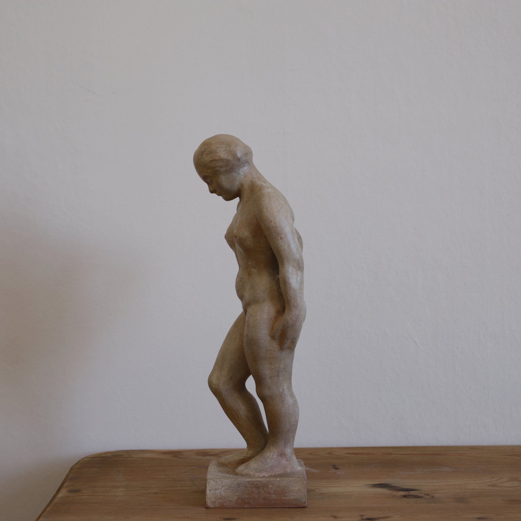 Vintage 1930's Original Sculpture of Female Form from Sweden