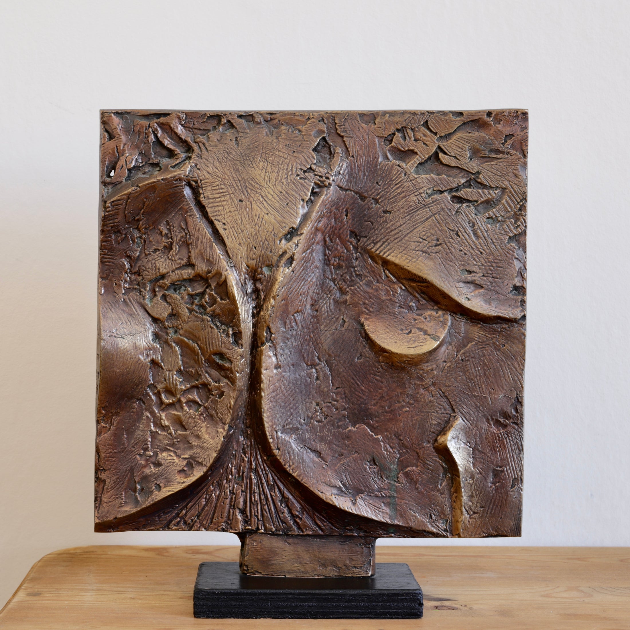 1960's Bronze Relief Sculpture from Sweden-RESERVED RALPH