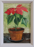 Load image into Gallery viewer, Original 1970's Vintage Floral Oil Painting from Sweden
