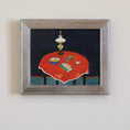 Load image into Gallery viewer, Mid Century Mod Vintage Interior Oil Painting From Sweden
