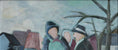 Load image into Gallery viewer, Mid Century Original Oil Painting From Sweden by K Christensen
