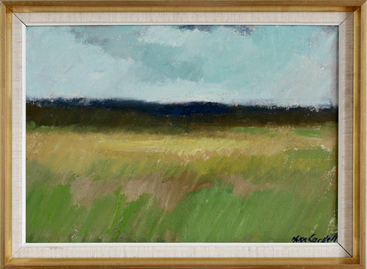 Mid Century Vintage Art Room Original Landscape Oil Painting