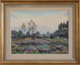 Load image into Gallery viewer, Mid Century Vintage Landscape Oil Painting By E Skans Sweden
