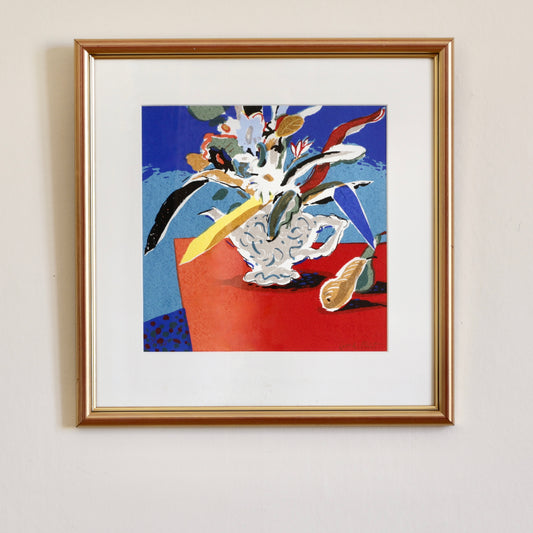 Original Vintage Art Still Life from Sweden