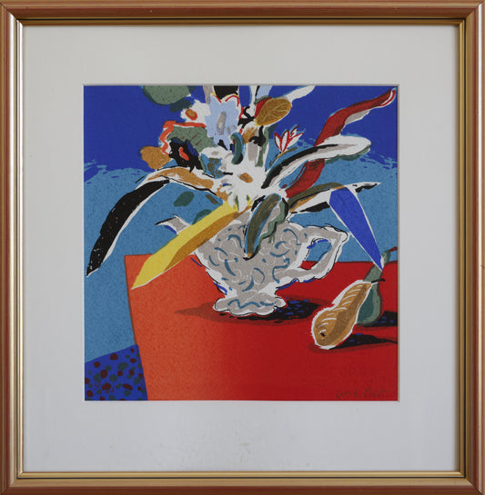 Original Vintage Art Still Life from Sweden