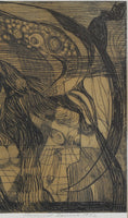 Load image into Gallery viewer, Original Mid Century Abstract Art from Sweden
